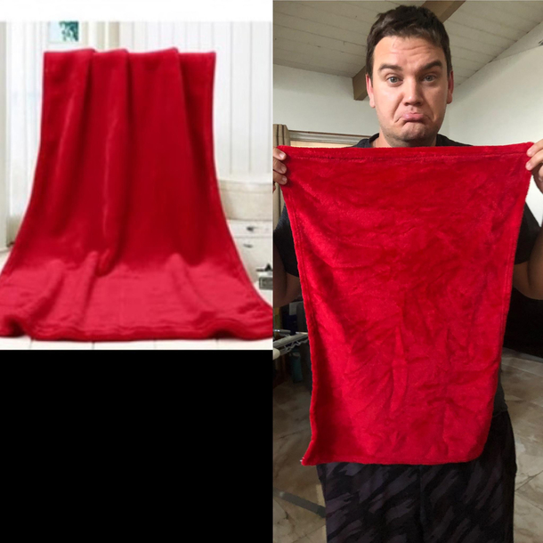 All I wanted was a nice blanket I got a velvety dish towel