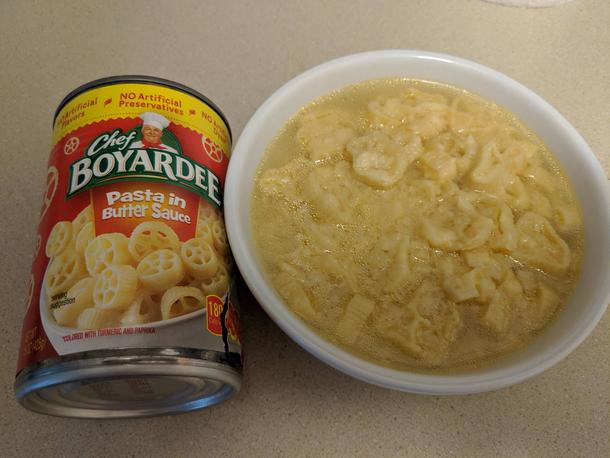 All I wanted was a nostalgic meal