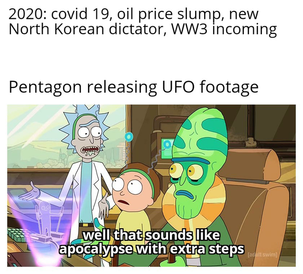 All Im waiting for is Will Smith to upload the virus into the UFO