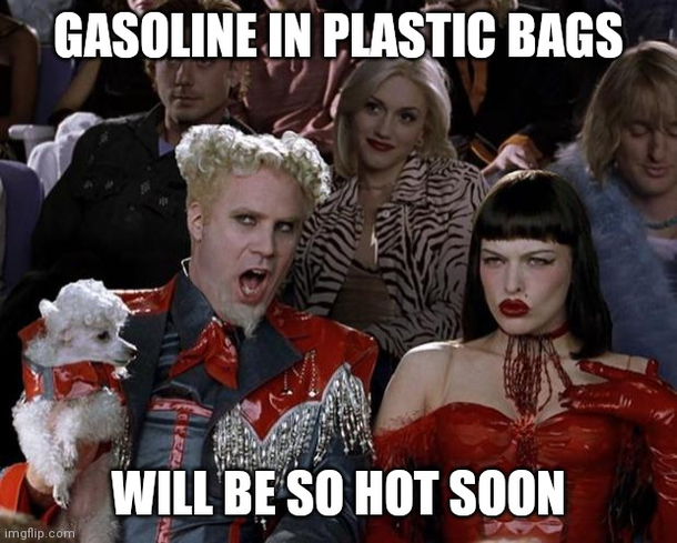 All of that gas is starting to leak right about now