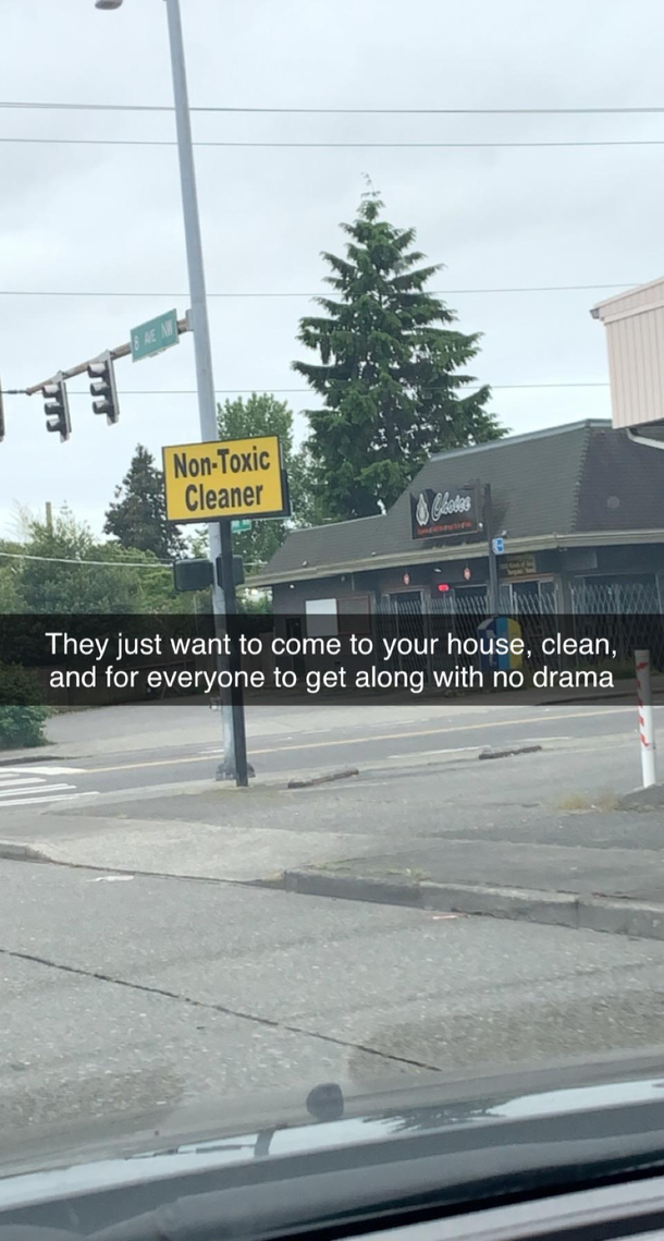 All of the cleaning none of the drama