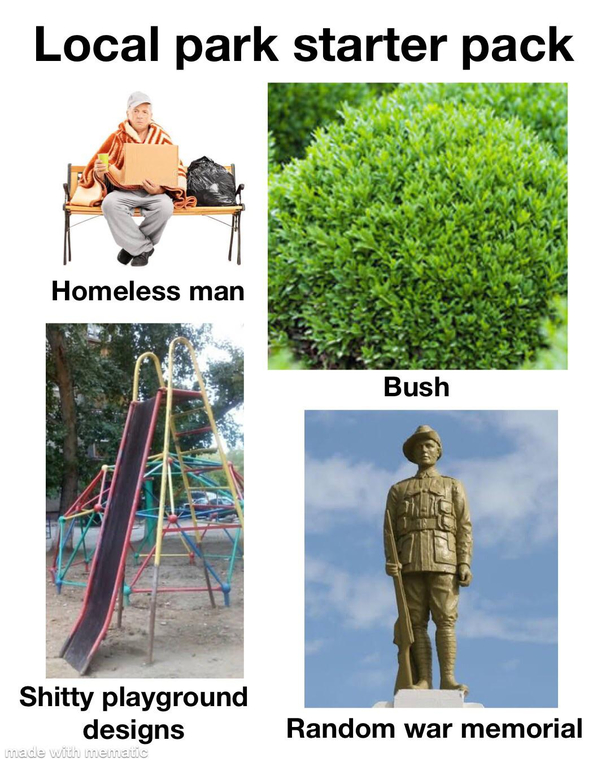 All of these are in my local park What else is in yours
