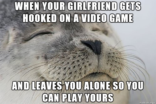 All those who play video games and have significant others will understand