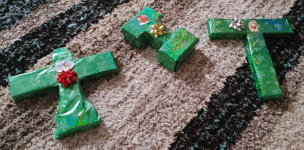 All three are the exact same gift