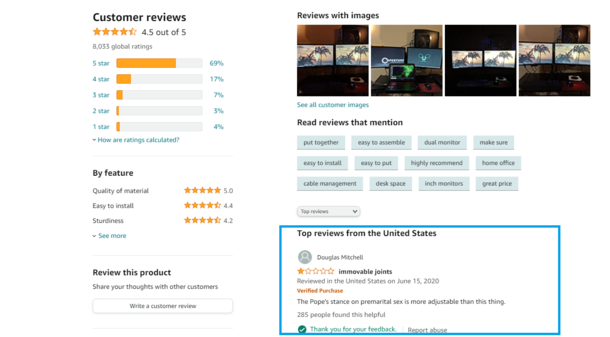 Almost choked to death on my sammich because of this review