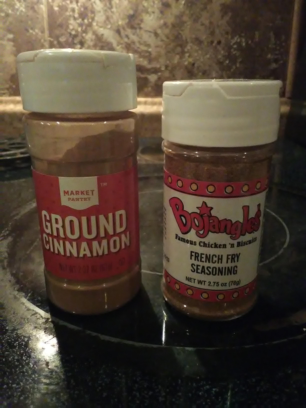 Almost wrecked my sons oatmeal this morning