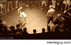 Also what not to do before a fight