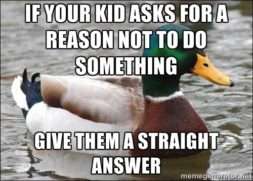 always aggravated me as a child myself