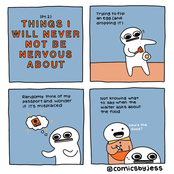 Always nervous 