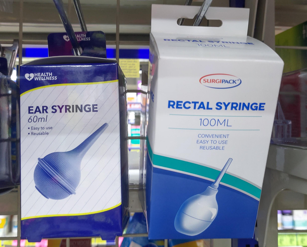 Always read the label of you dont want a smelly ear