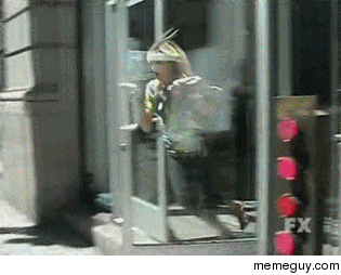 Always remember to open the door first