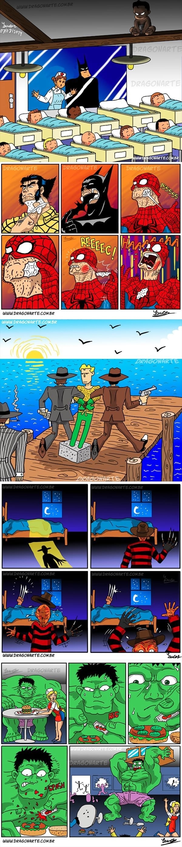 Amazing superhero jokes