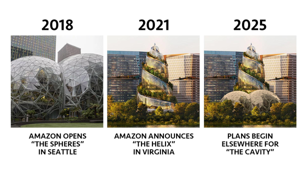 Amazon announces The Helix today in Virginia Bezoss plans start to become clear
