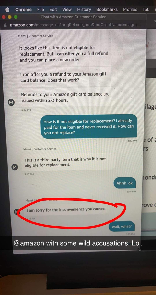 Amazon be letting you know all about your self