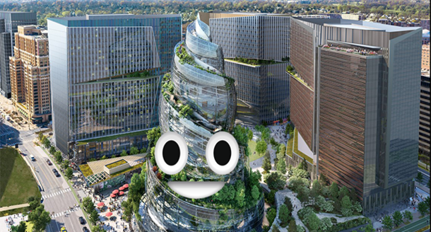 Amazon HQs Helix building looks pretty shitty to me 