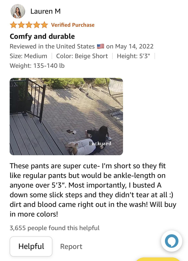 Amazon review