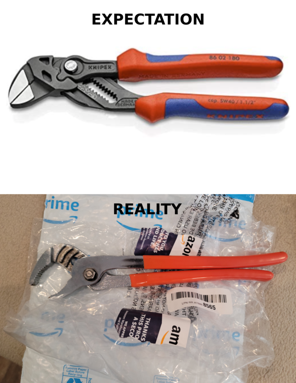Amazon Warehouse Expectation v Reality