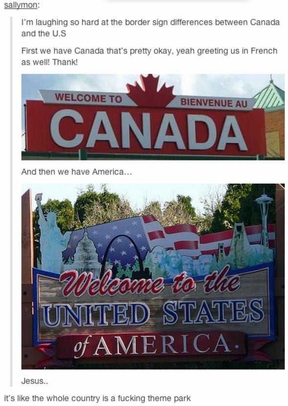 America vs Canada