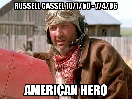American Hero  years ago today