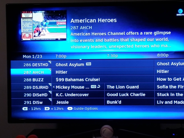 American Heroes channel