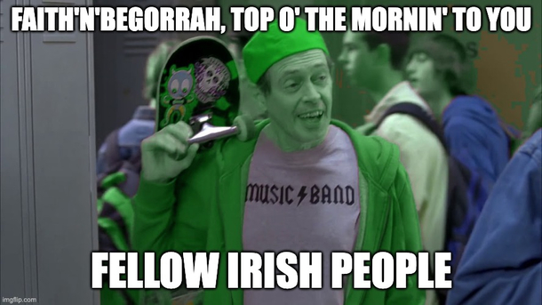 Americans on Saint Patricks Day