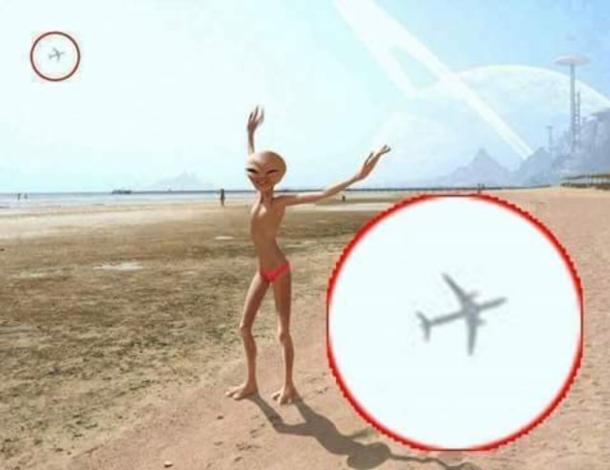 An aircraft sighting  Proof that Humans exist