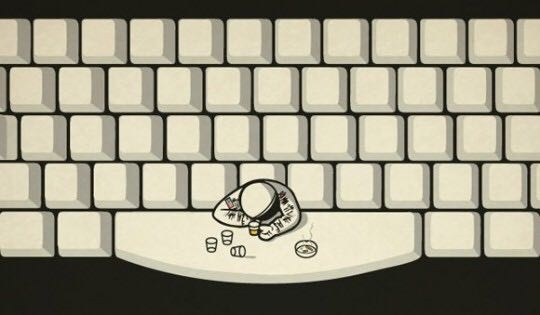 An astronaut hanging out at the space bar
