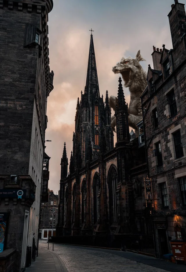 An August Morning in Edinburgh shit shit shit shit shit shit shit
