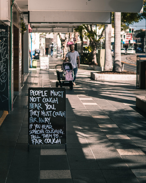 An Australian retailer doing their bit for COVID