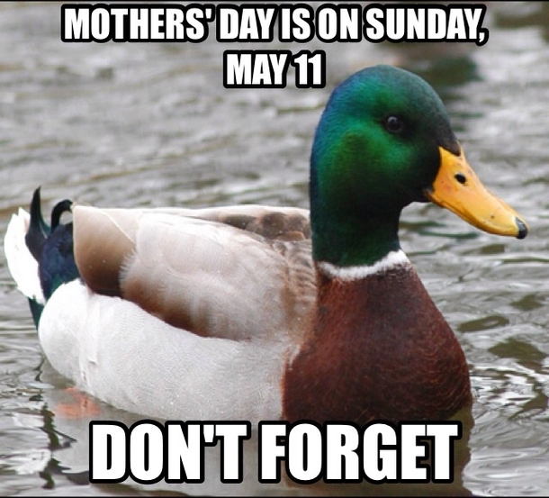 An early reminder