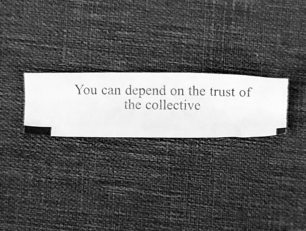 An interesting fortune from a Chinese restaurant