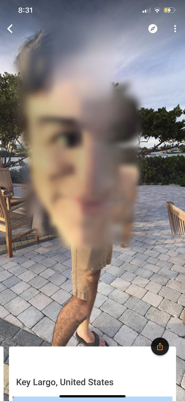 An interesting sight on google street view