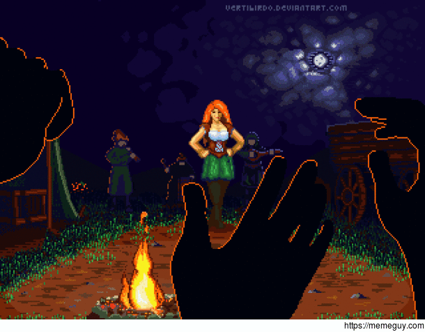 An Irish Dancer pixelart i made today