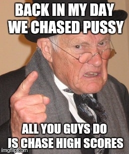 An older co-worker got upset that another co-worker and I were talking video games