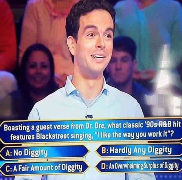 An Overwhelming Surplus Of Diggity