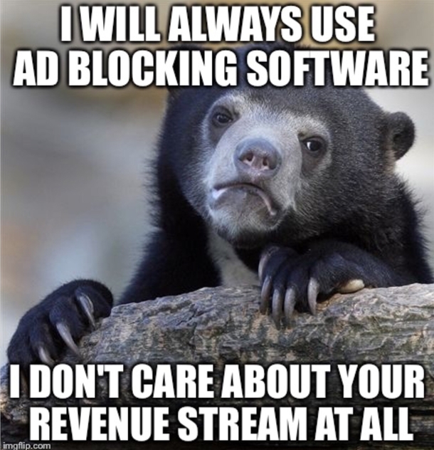 And frankly I get a feeling of satisfaction from it