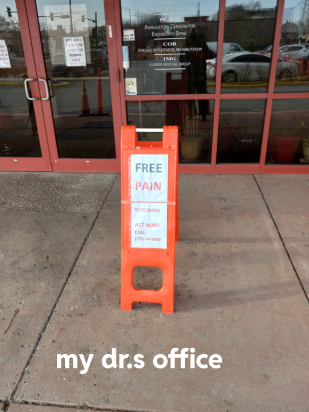 And I was paying for it this whole time