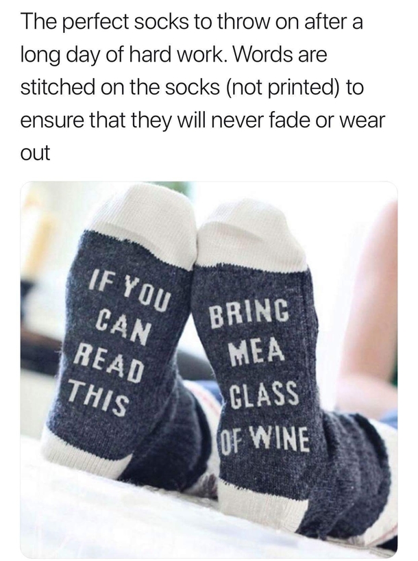 And it works on both feet