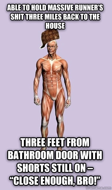 And my girlfriend was standing right there