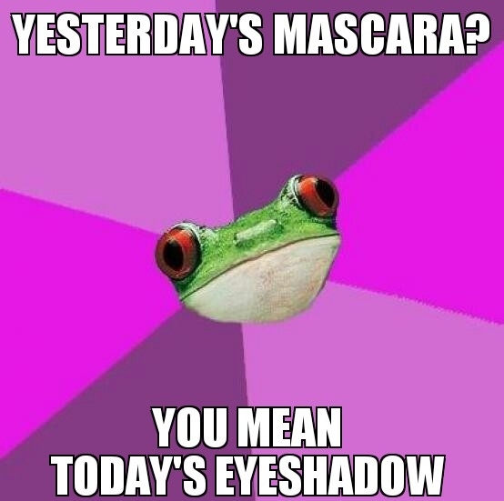 And on the eighth day god made waterproof eyeliner