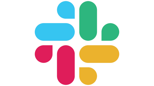 And so I present to you  ducks sniffing each others asses Slack logo