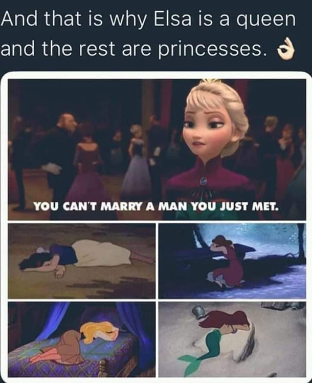 And that is why she is a Queen