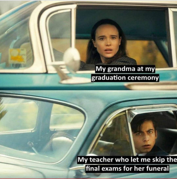 and that kids is how I graduated