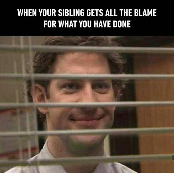 And thats called sibling love