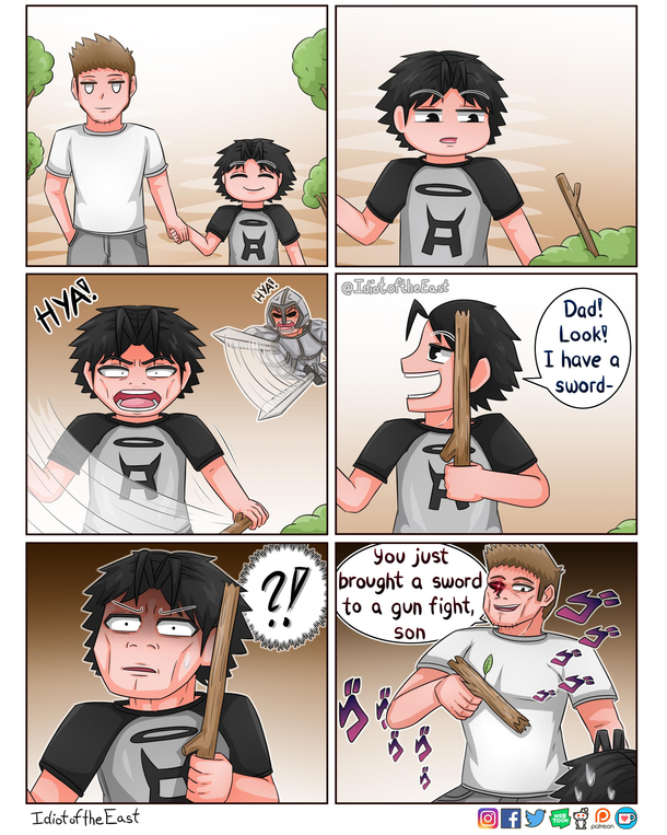 And thats what makes his dad a fun parent