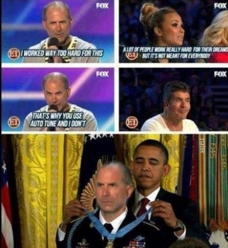 And the award for burn goes to