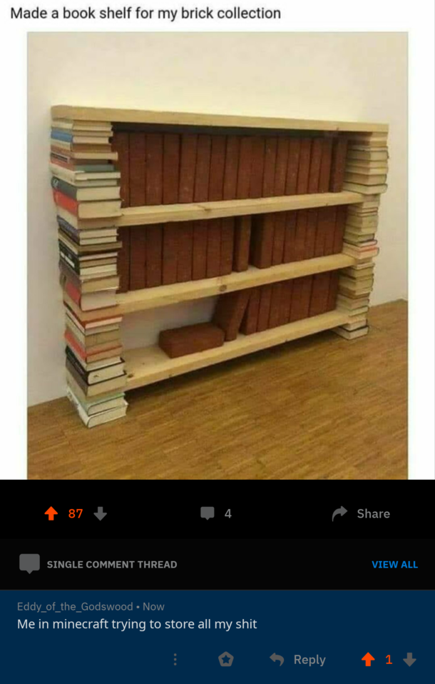 And the best comment goes to