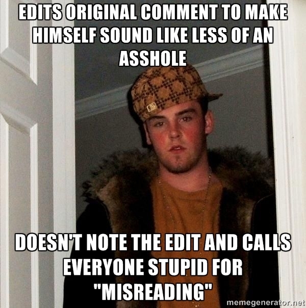 And then every reply is Maybe you should actually read what I wrote