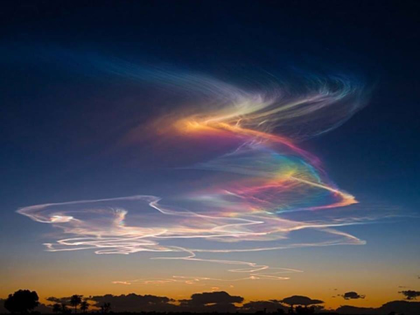 And then the rainbow decided to change its style