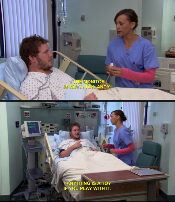 Andy is my spirit animal